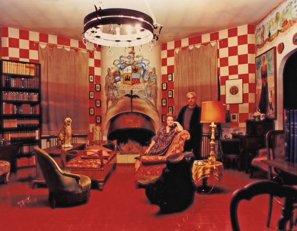 Interior room connected to the Matilde Izzia di Ricaldone archive